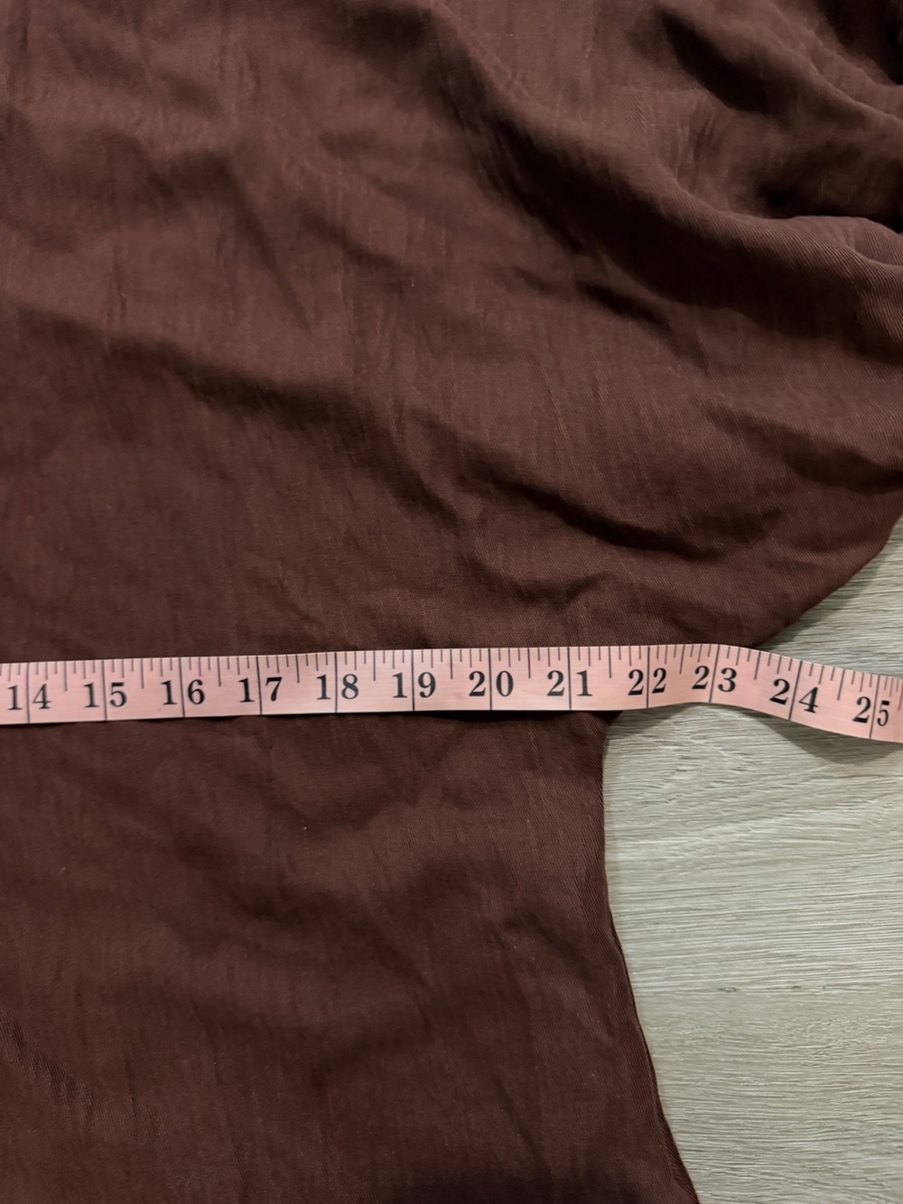 Zara Chocolate Brown V-Neck Long Sleeve Midi Dress - Picture 8 of 10